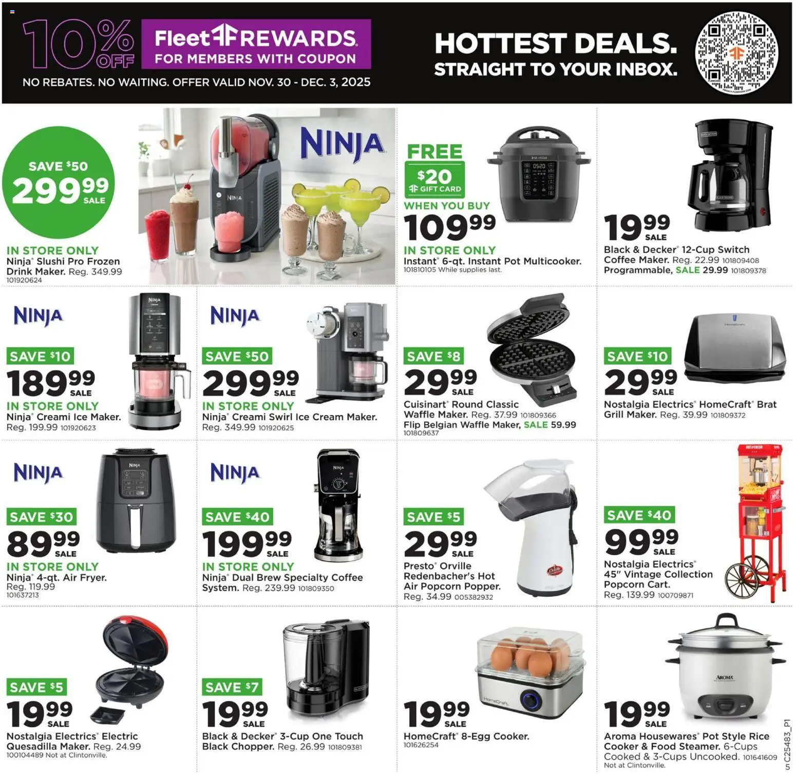 Mills Fleet Farm Cyber Week - valid from 30.11.2025 | Page: 5 | Products: Cooker, Cream, Switch, Grill