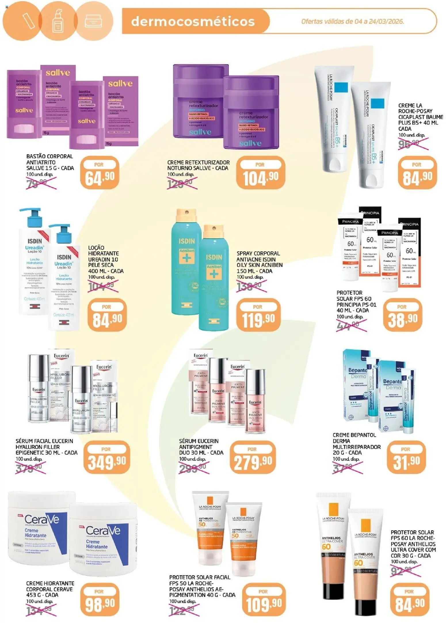 Cooper Folheto - válido de 04.03.2026 | Página: 6 | Produtos: Protetor solar, Sérum, Creme, Protetor solar facial