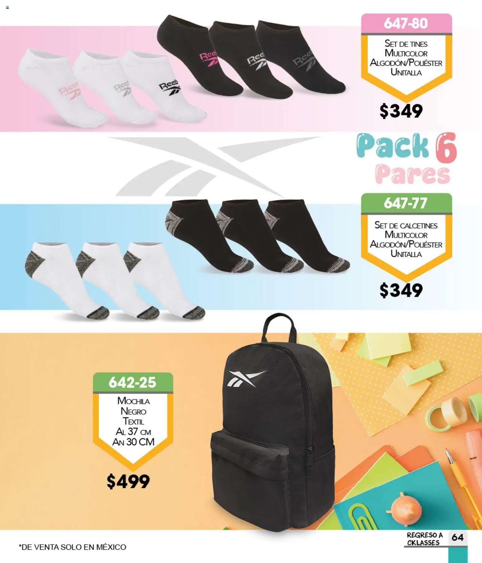 Nuevas ofertas de Cklass válidas en toda la República Mexicana desde el 06.01.2026. ¡Encuentra las mejores ofertas en Cklass catálogo Regreso a clases 2026! | Página: 65 | Productos: Mochila