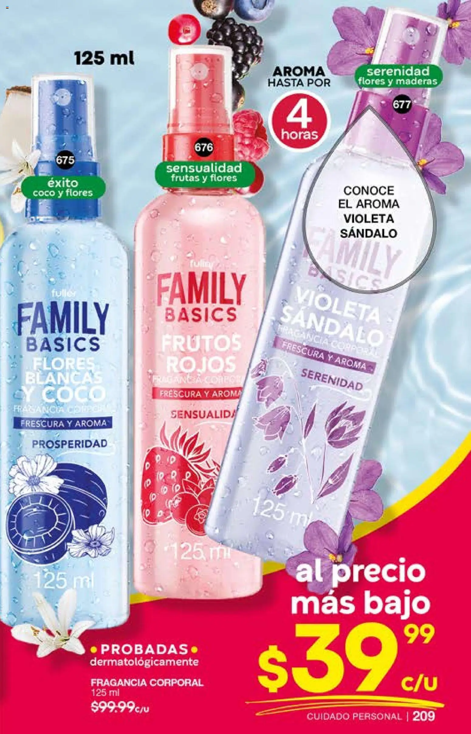 Nuevas ofertas de Fuller válidas en toda la República Mexicana desde el 29.04.2026. ¡Encuentra las mejores ofertas en Fuller campaña 2 2026! | Página: 209 | Productos: Fragancia
