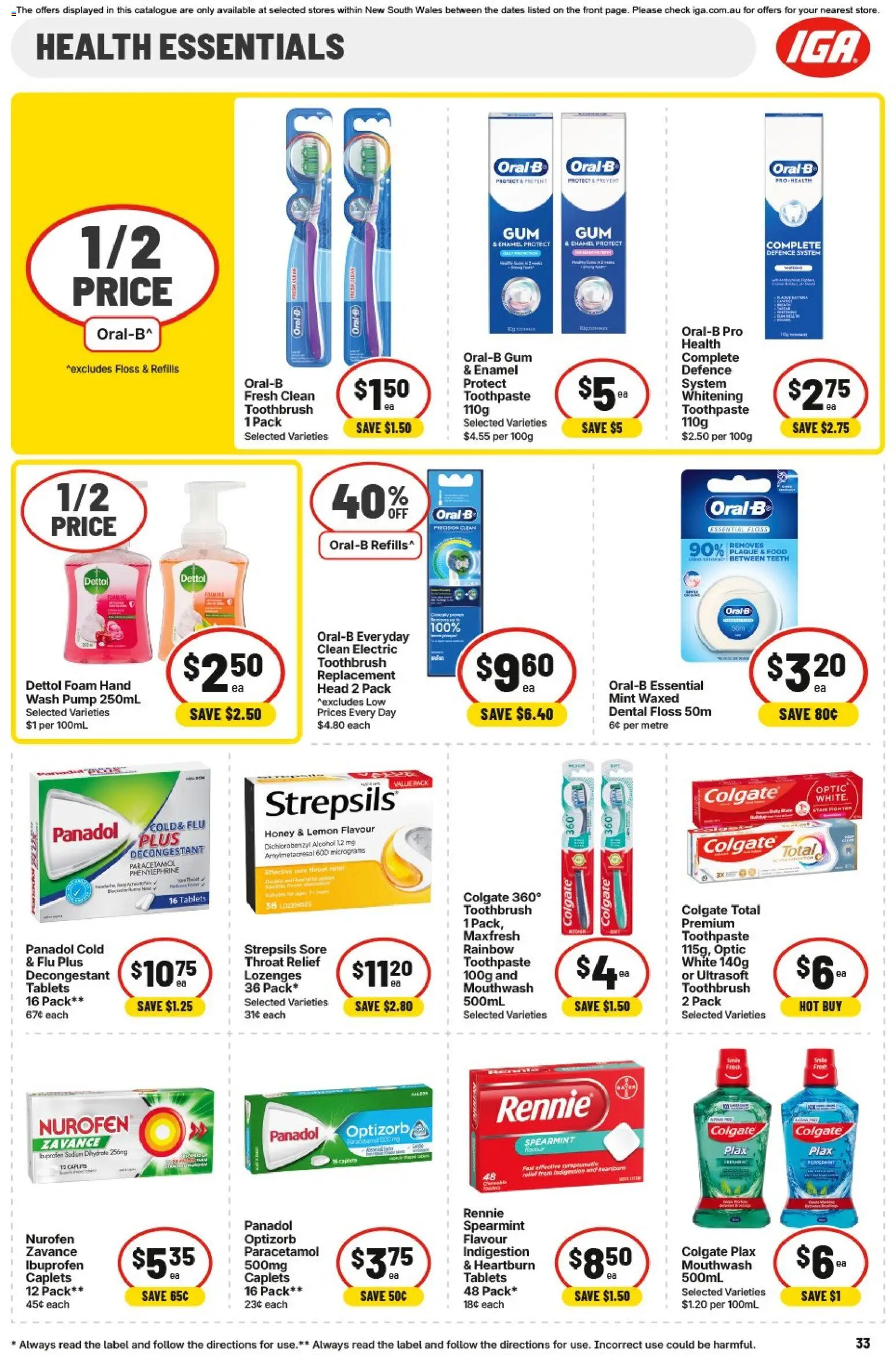 IGA catalogue - valid from 15.04.2026 | Page: 33 | Products: Toilet, Fragrance, Tablets, Air freshener