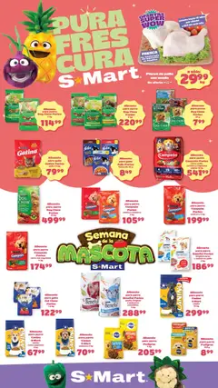 Vista previa de S-Mart folleto Ofertas de feria Matamoros, nuevo folleto de la tienda, válido en México a partir del 07.04.2026