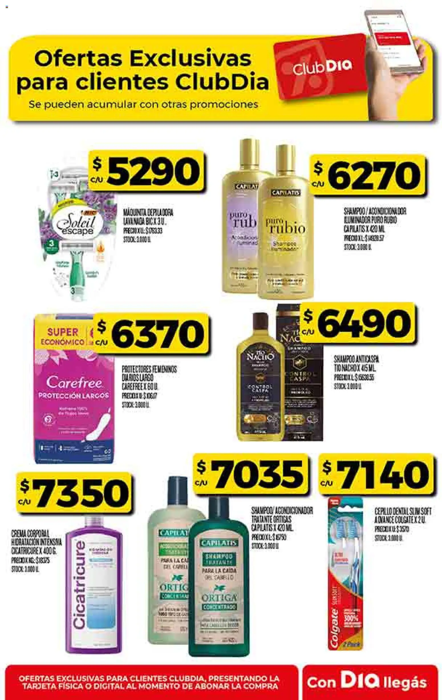 Dia - Ofertas - Salta y Jujuy │ válido desde el 10.12.2025 | Página: 44 | Productos: Shampoo, Acondicionador, Depiladora, Crema