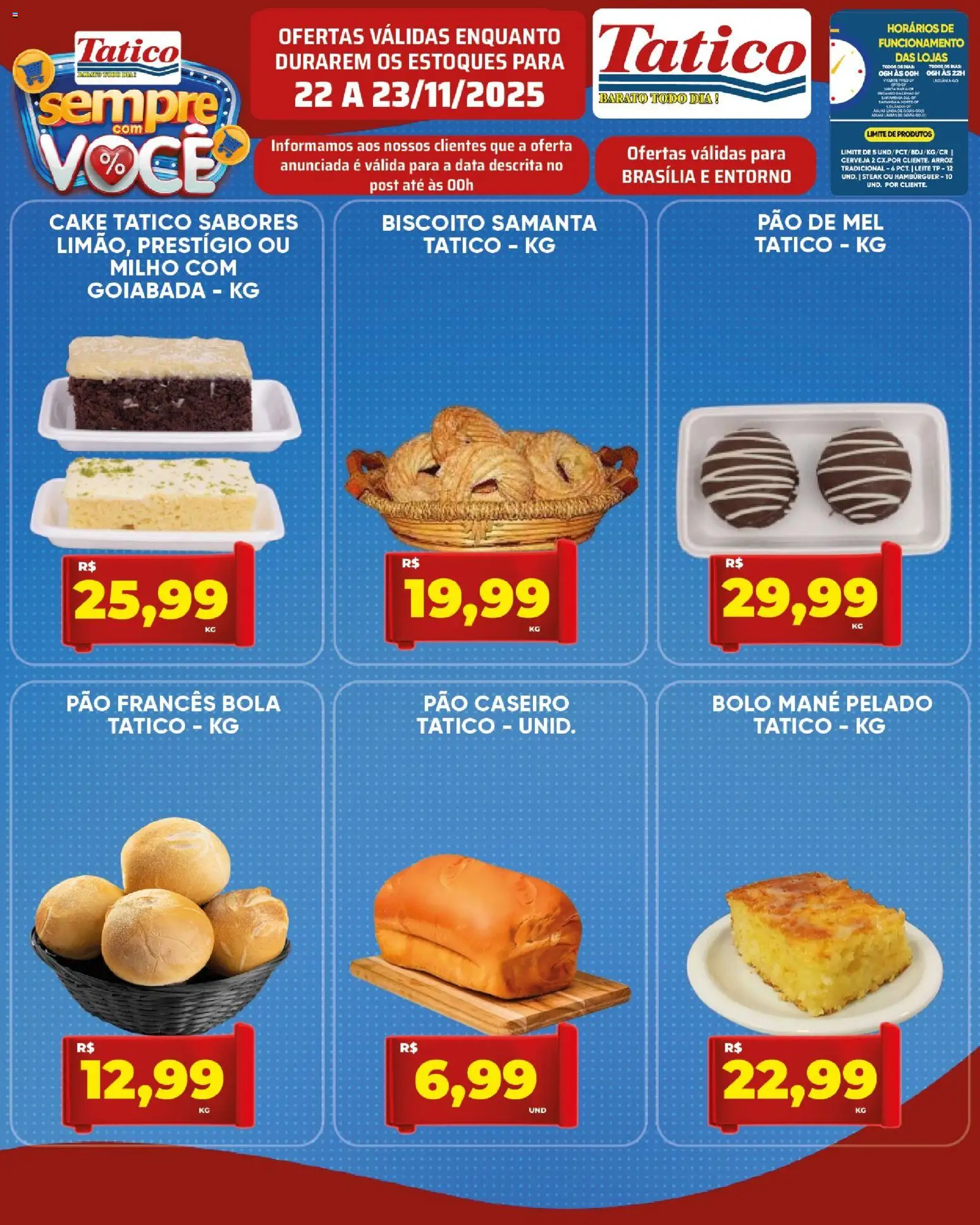 Tatico Folheto - válido de 24.11.2025 | Página: 27 | Produtos: Biscoito, Arroz, Bolo, Goiabada