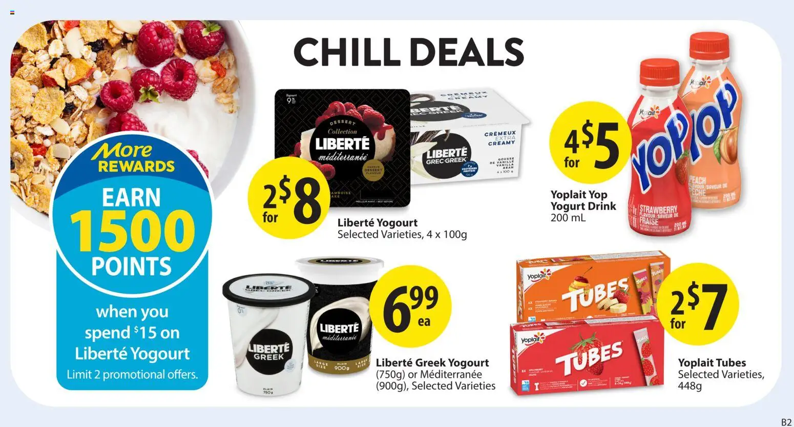 Save on foods flyer valid from 27.11.2025 | Page: 25 | Products: Yogurt