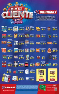 Bahamas Supermercados - Ofertas Dia do Cliente - Pré-Visualização do folheto da loja Bahamas Supermercados, válido de 15.09.2025