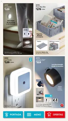 Vista previa de Betterware - Campaña 10 2025, nuevo folleto de la tienda, válido en México a partir del 29.09.2025 | Página: 22 | Productos: Imán, Cable, Lámpara