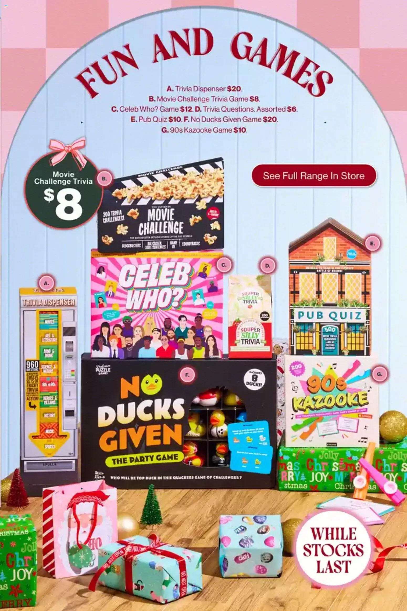 The Reject Shop catalogue - valid from 17.12.2025 | Page: 3 | Products: Duck, Game