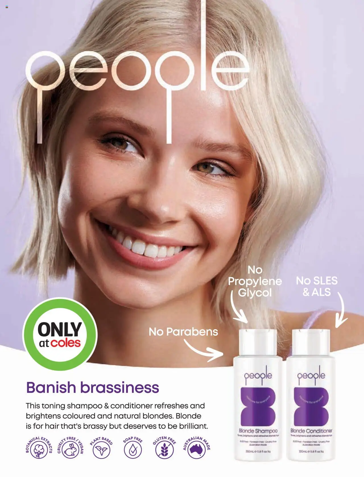 Coles catalogue - valid from 06.01.2025 | Page: 82 | Products: Shampoo, Conditioner, Soap