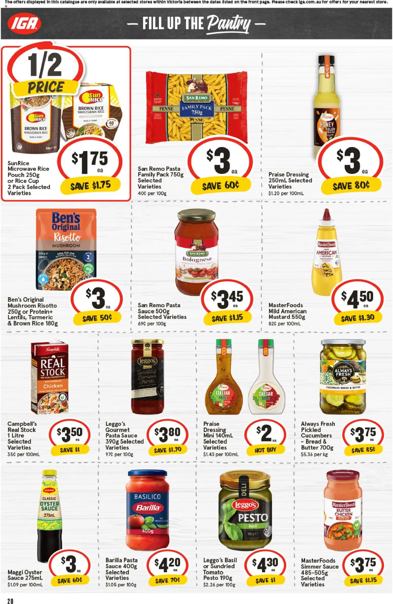 IGA catalogue - valid from 05.11.2025 | Page: 20 | Products: Light, Coffee, Sugar, Lemon