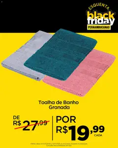 Pernambucanas Black Friday - Pré-Visualização do folheto da loja Pernambucanas, válido de 05.11.2025 | Página: 4 | Produtos: Toalha de banho