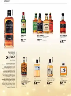 Vista previa de El Corte Inglés catálogo La Bodega , nuevo folleto de la tienda, válido en México a partir del 20.11.2025 | Página: 46 | Productos: Whiskey, Nuez, Perfil, Whisky