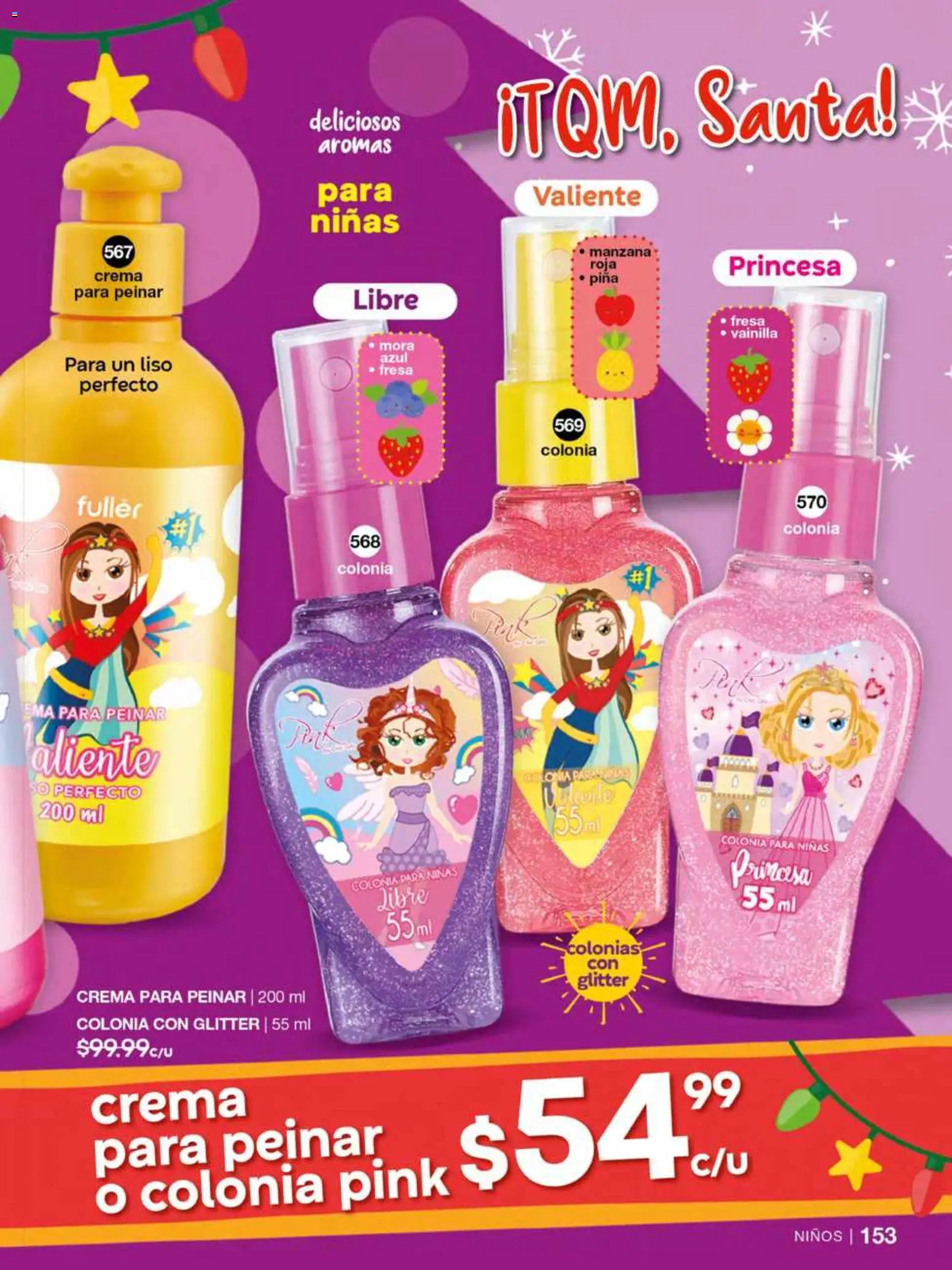 Nuevas ofertas de Fuller válidas en toda la República Mexicana desde el 12.11.2025. ¡Encuentra las mejores ofertas en Fuller campaña 16 2025! | Página: 155 | Productos: Fresa, Crema, Manzana, Glitter