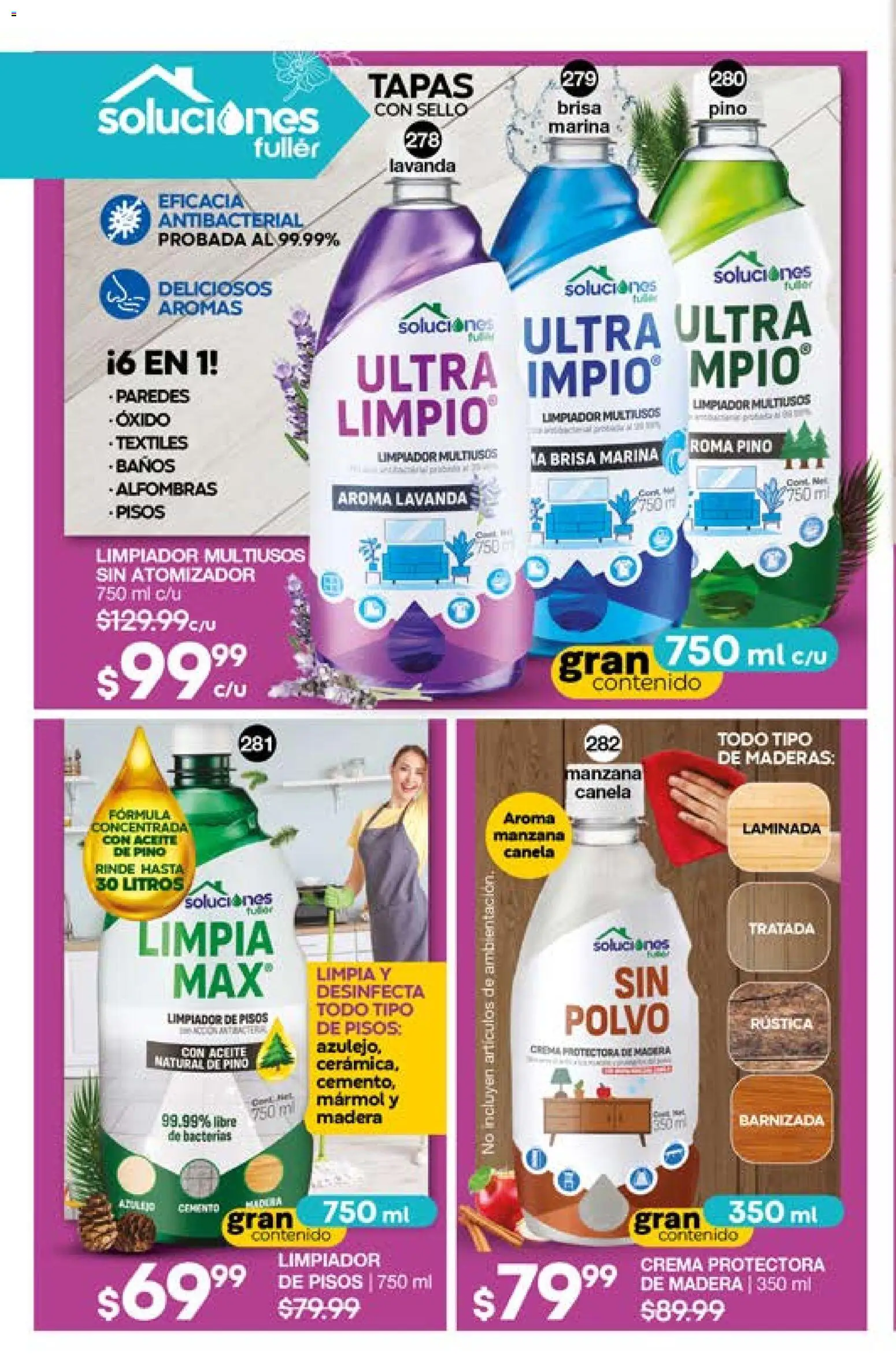 Nuevas ofertas de Fuller válidas en toda la República Mexicana desde el 01.04.2026. ¡Encuentra las mejores ofertas en Fuller campaña 26 2026! | Página: 116