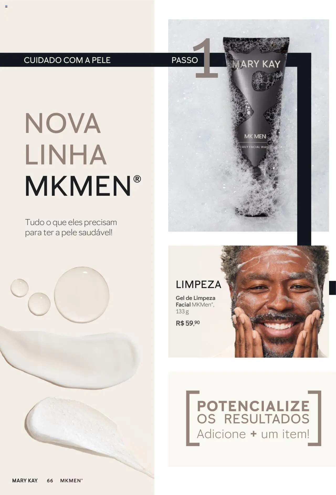 Mary Kay Folheto - válido de 01.07.2025 | Página: 66 | Produtos: Gel de limpeza