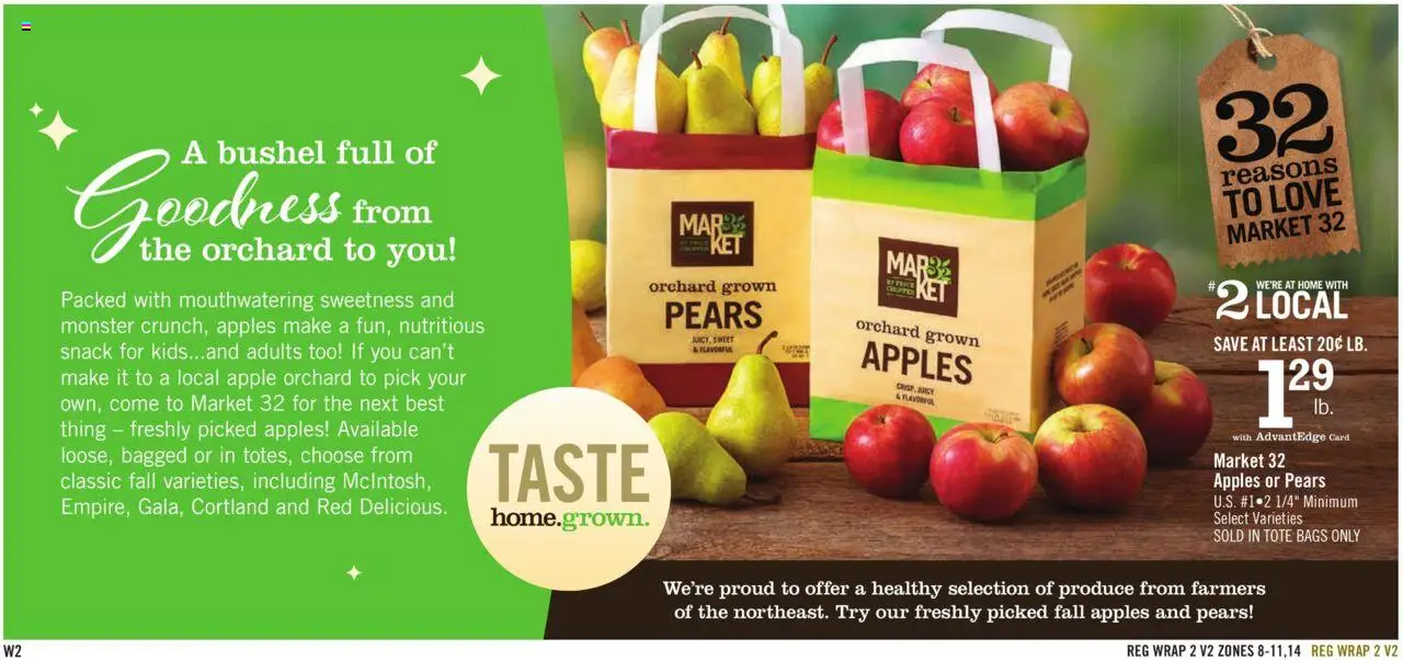 Price Chopper Weekly Ad - valid from 14.09.2025 | Page: 18 | Products: Apples