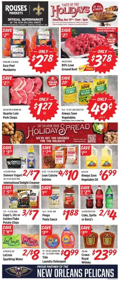 Preview of Rouses weekly ads valid from 03.12.2025
