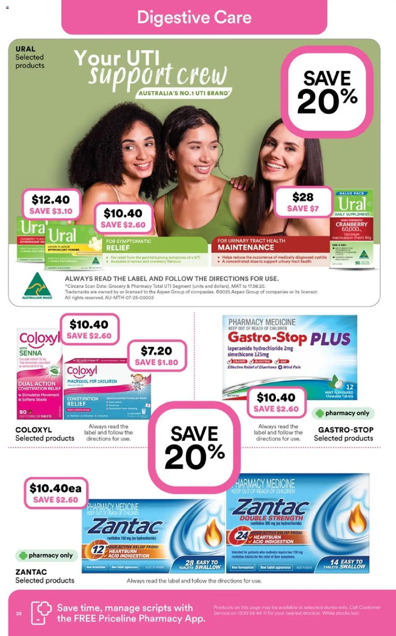 Priceline Pharmacy catalogue - valid from 16.10.2025 | Page: 28 | Products: Powder, Lemon, Tablet, Tablets