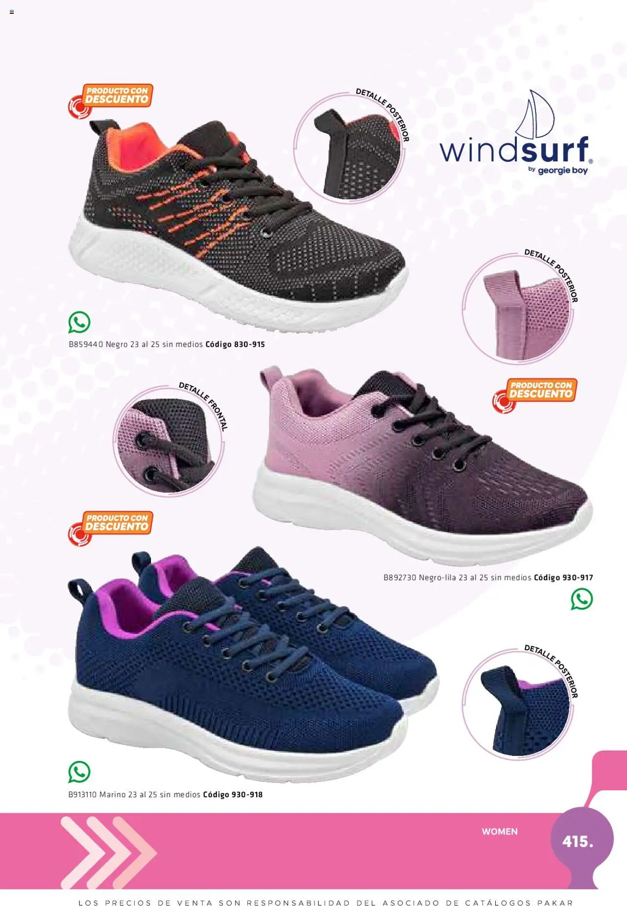 Nuevas ofertas de SC Pakar válidas en toda la República Mexicana desde el 06.03.2025. ¡Encuentra las mejores ofertas en SC Pakar catálogo Women! | Página: 415