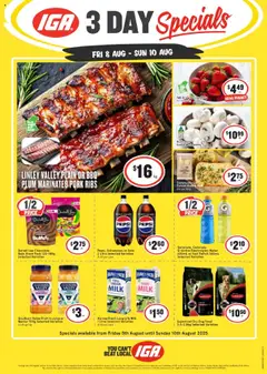Preview of IGA - Weekend Specials - valid from 08.08.2025