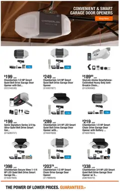 Home Depot Ad - valid from 17.07.2025 | Page: 7 | Products: Opener, Battery, Belt, Smartphone