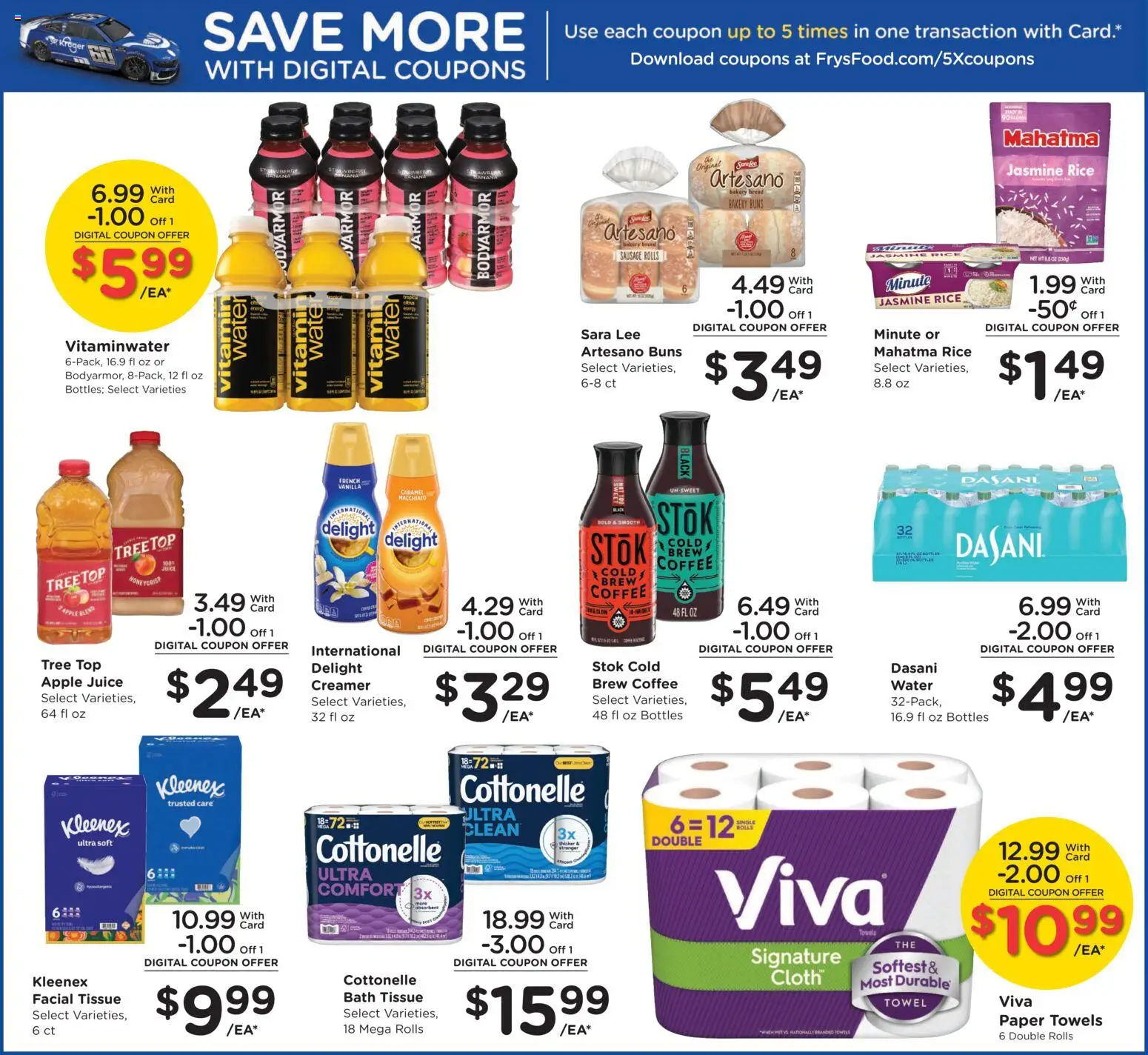 Fry's Food Weekly Ad - valid from 04.03.2026 | Page: 11 | Products: Bath, Juice, Rice, Sausage