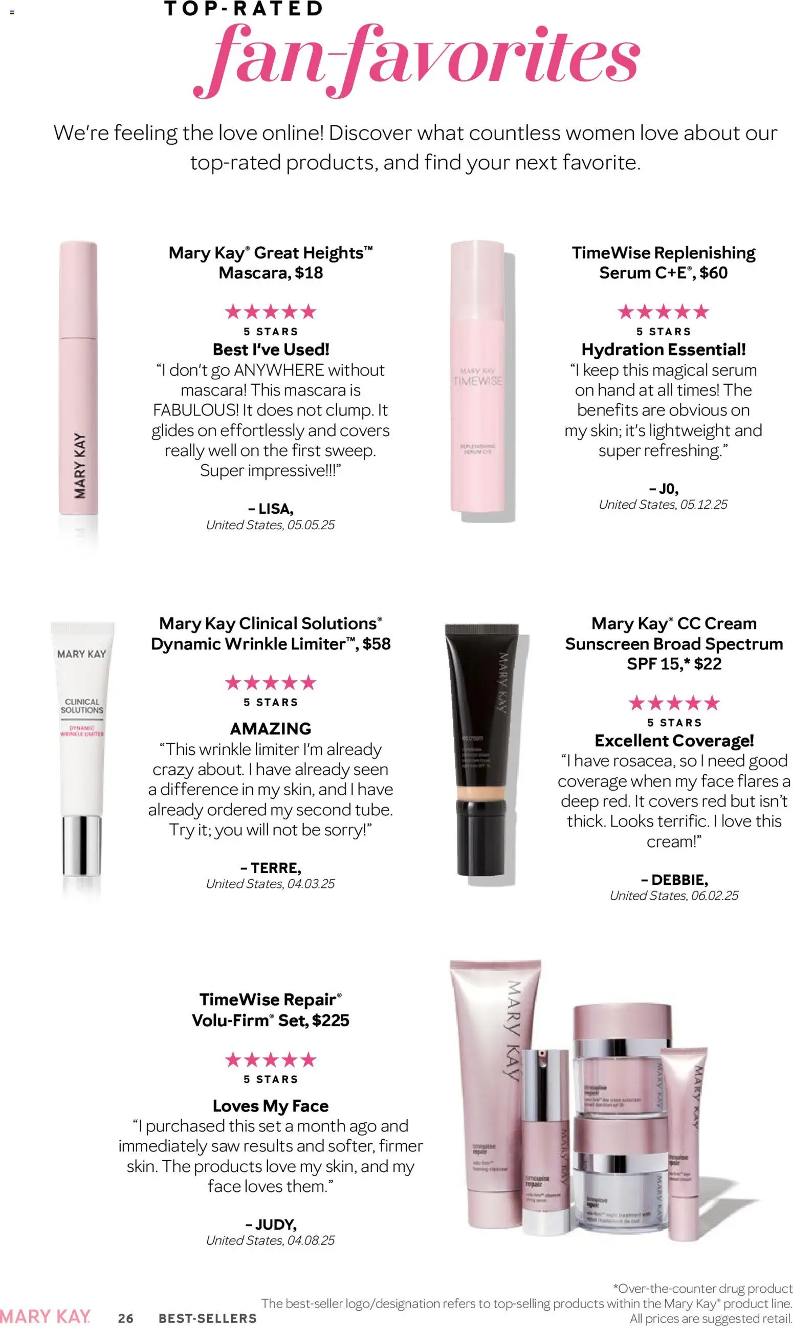Mary Kay The Look Winter 2025 - valid from 16.11.2025 | Page: 26 | Products: Saw, Mascara, Cream, Fan