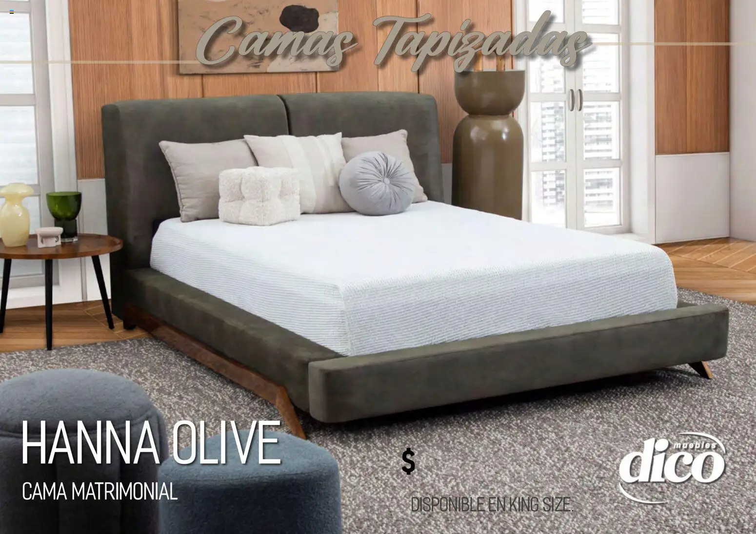 Nuevas ofertas de Muebles Dico válidas en toda la República Mexicana desde el 01.04.2026. ¡Encuentra las mejores ofertas en Muebles Dico catálogo Camas tapizadas ! | Página: 54