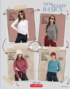 Vista previa Vitnik - Mujer válido desde el 01.04.2026 | Página: 39 | Productos: Remera