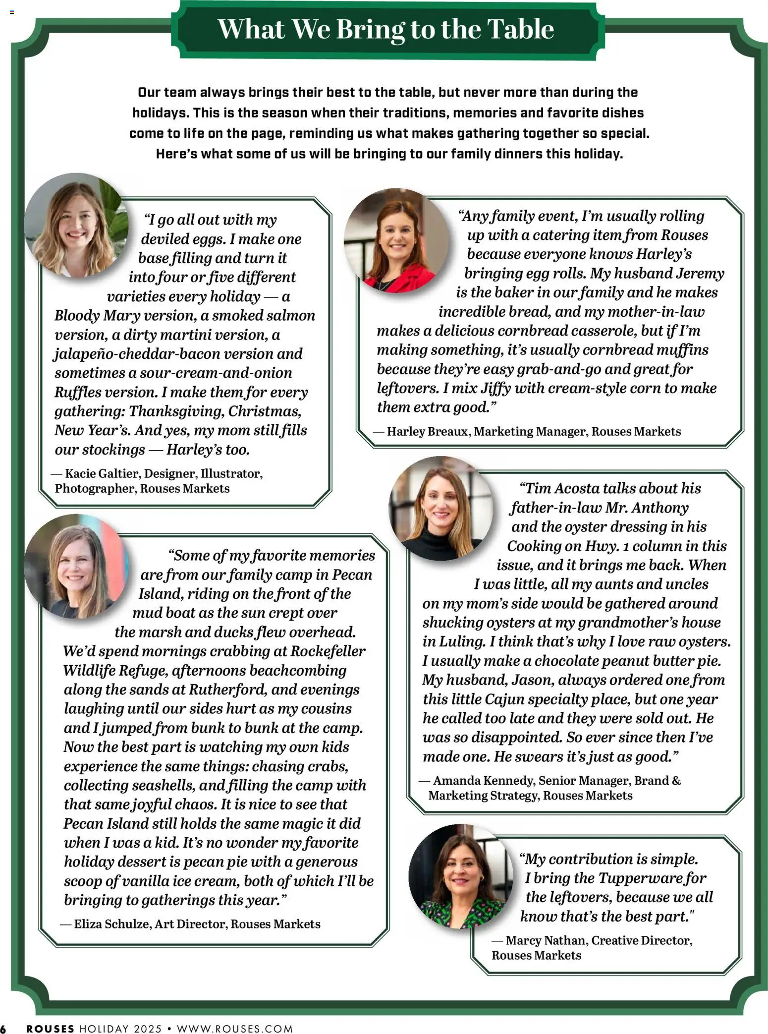 Rouses Magazine Winter 2025 - valid from 20.11.2025 | Page: 8 | Products: Corn, Butter, Chocolate, Pecan Pie