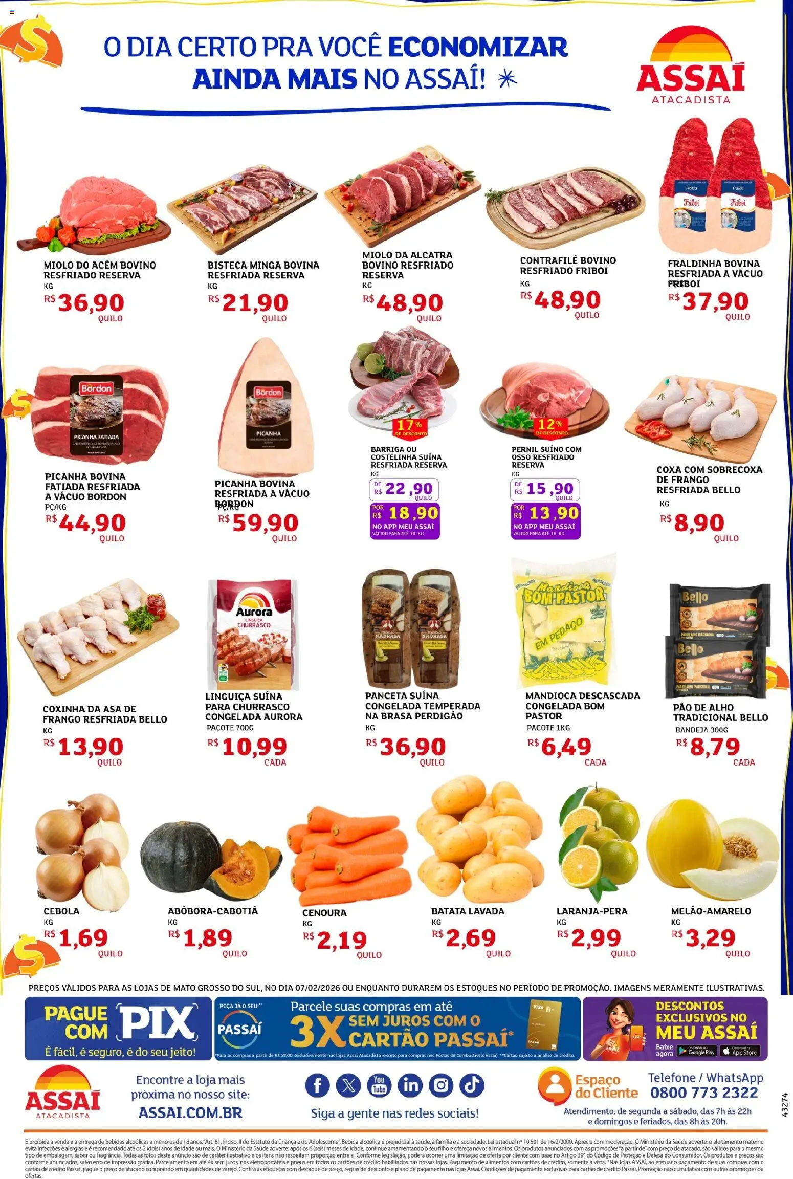 Assaí Atacadista Folheto - válido de 07.02.2026 | Página: 4