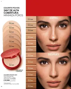Ésika - Catálogo -  Vista previa de la revista de la tienda Ésika valido desde el 05.09.2025 | Página: 76 | Productos: Esponja, Espejo, Polvo