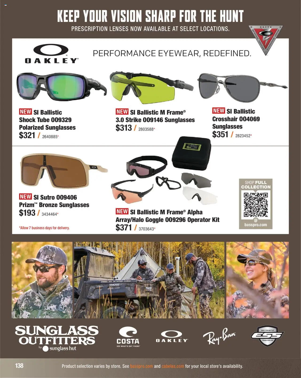 Cabela's Hunting Master 25 - valid from 11.08.2025 | Page: 138 | Products: Goggle, Shock