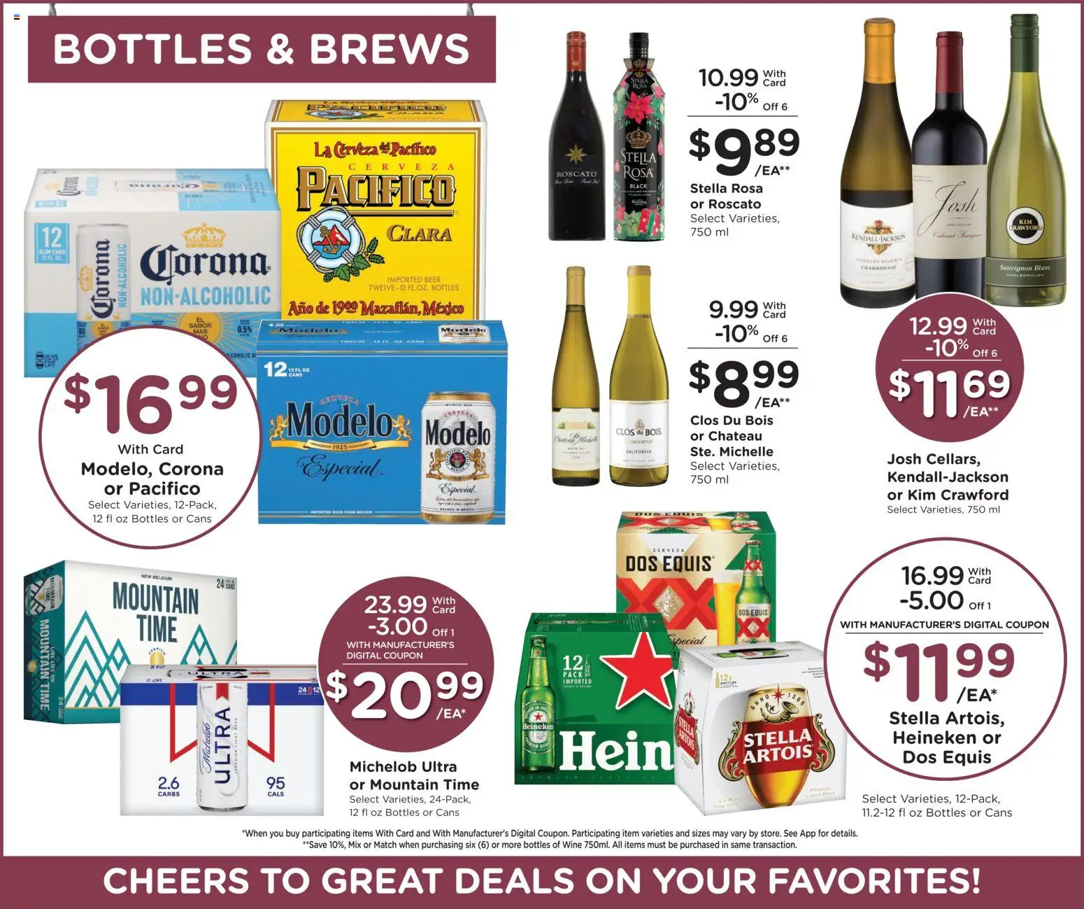 King Soopers Weekly Ad - valid from 28.11.2025 | Page: 8 | Products: Wine, Beer