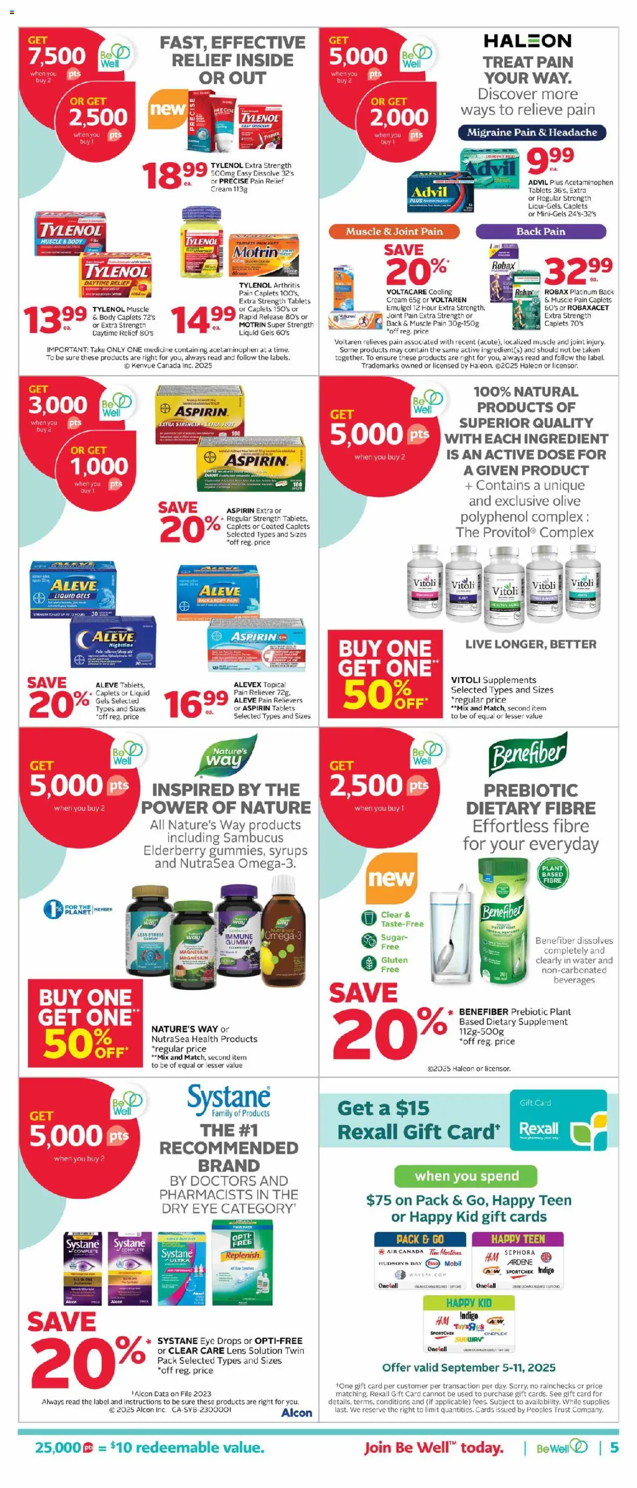 Rexall flyer valid from 05.09.2025 | Page: 10 | Products: Cream