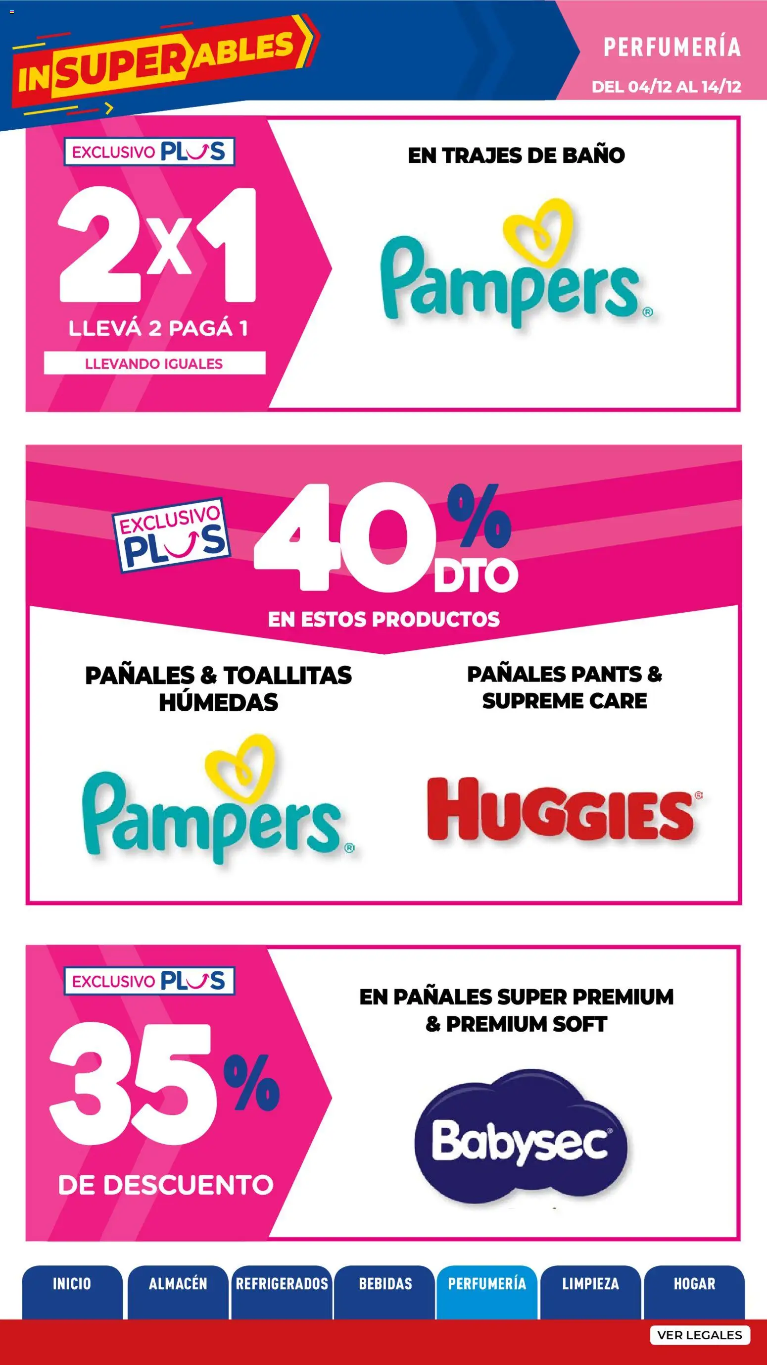La Anonima - catalogos-masivos - insuperables-49-25-z5 │ válido desde el 04.12.2025 | Página: 29 | Productos: Baño, Pañales