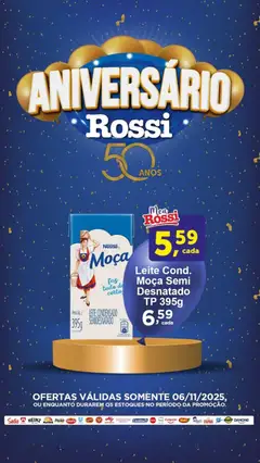 Rossi Supermercados - Ofertas do Dia - Pré-Visualização do folheto da loja Rossi Supermercados, válido de 06.11.2025
