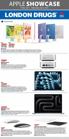 Preview of London Drugs - Apple Insert from shop London Drugs valid from 11.07.2025