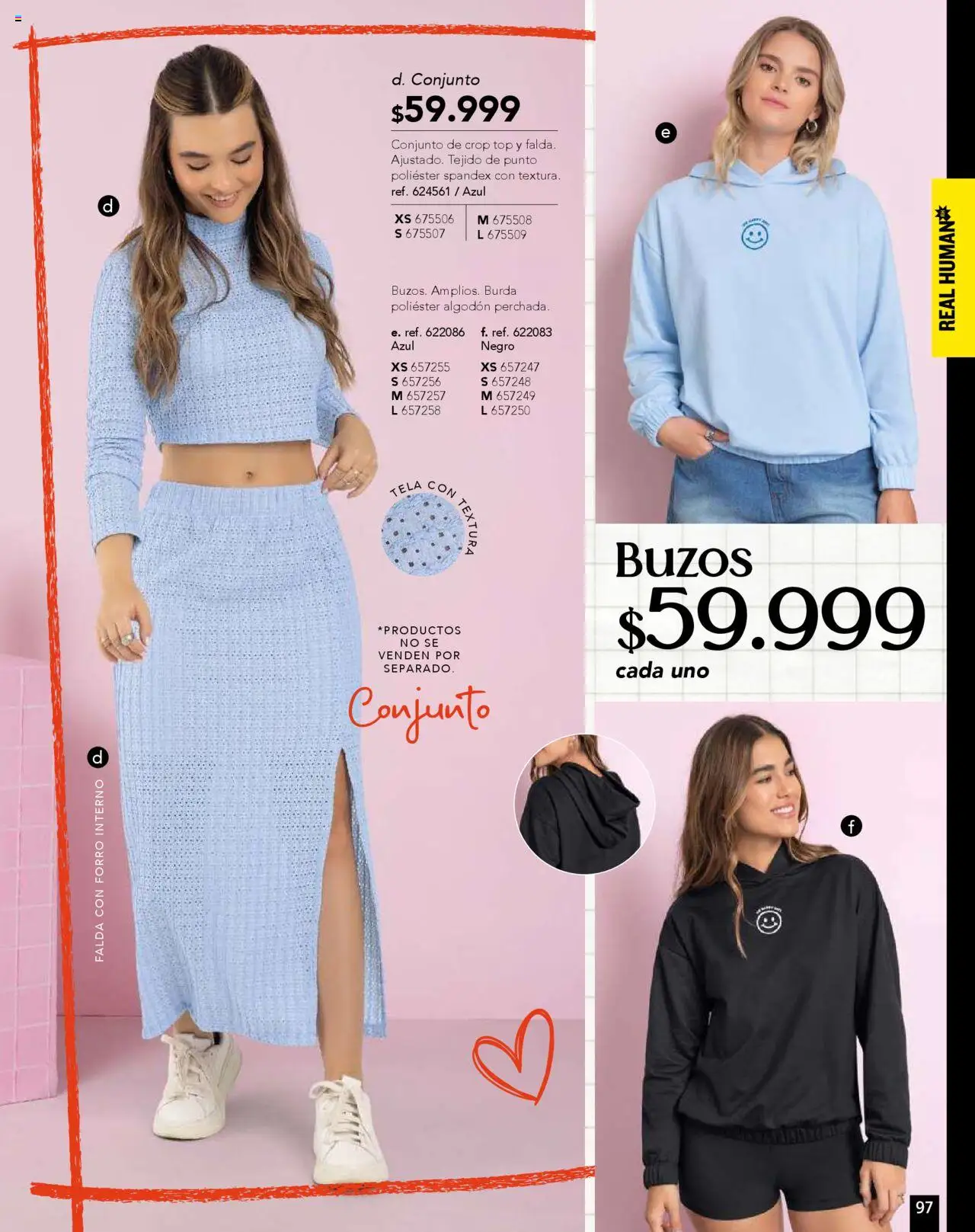 Pacifika revista - valida desde el 01.08.2025 | Página: 110 | Productos: Algodón, Falda, Top, Conjunto