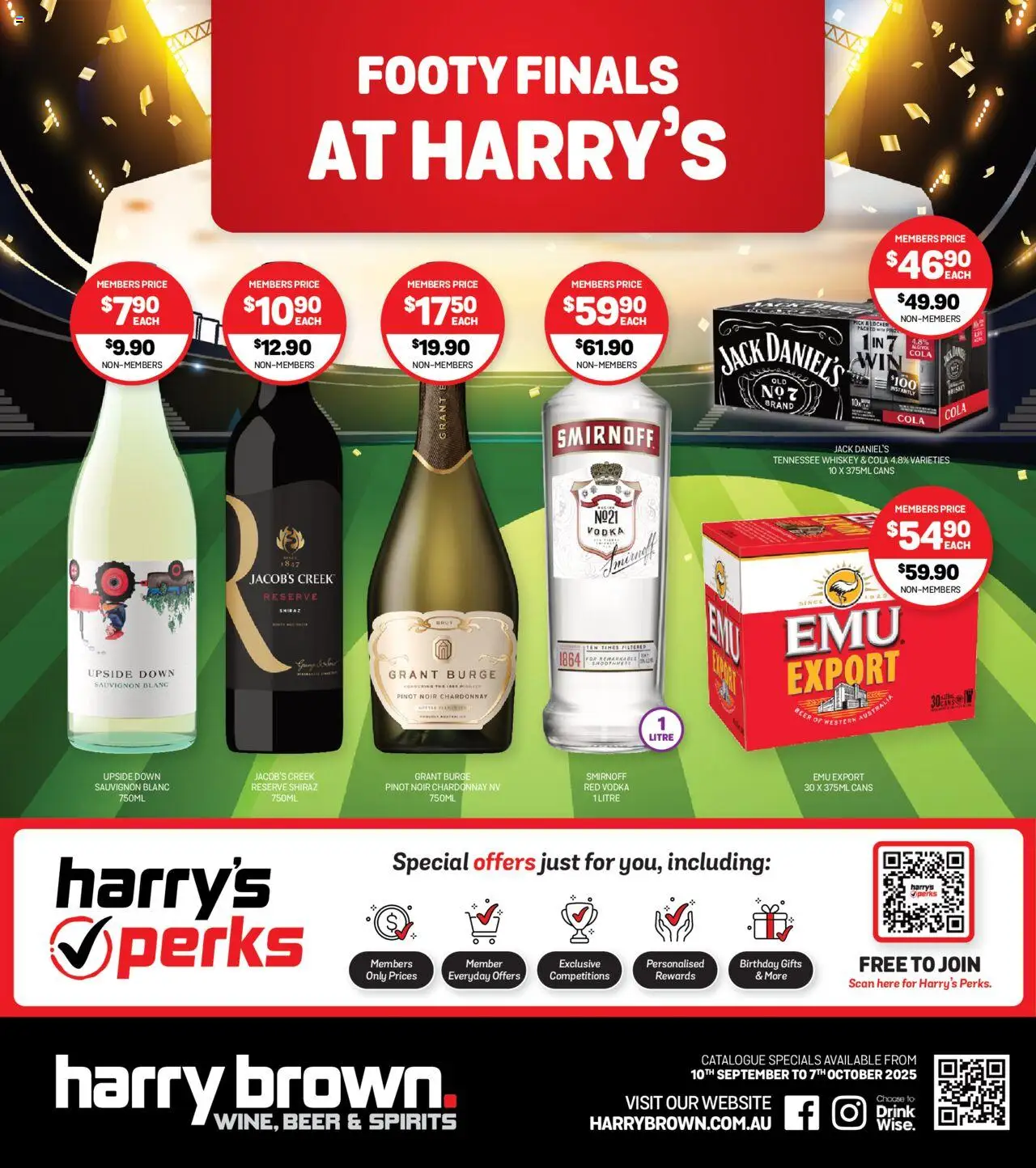 Harry Brown catalogue - valid from 10.09.2025 | Page: 1 | Products: Beer, Vodka, Whiskey