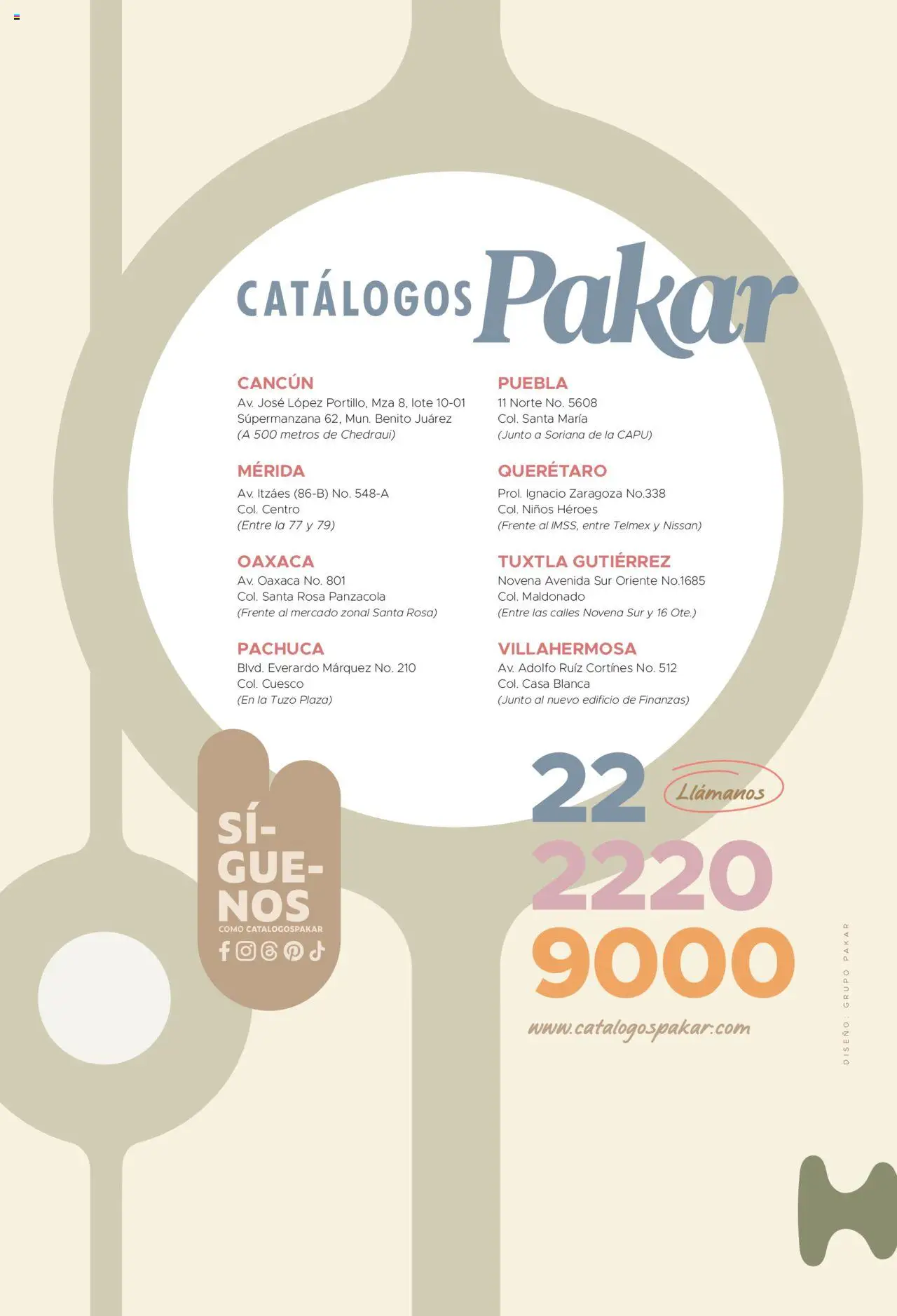 Nuevas ofertas de SC Pakar válidas en toda la República Mexicana desde el 24.07.2025. ¡Encuentra las mejores ofertas en SC Pakar - Catálogo Hombre otoño / invierno! | Página: 381