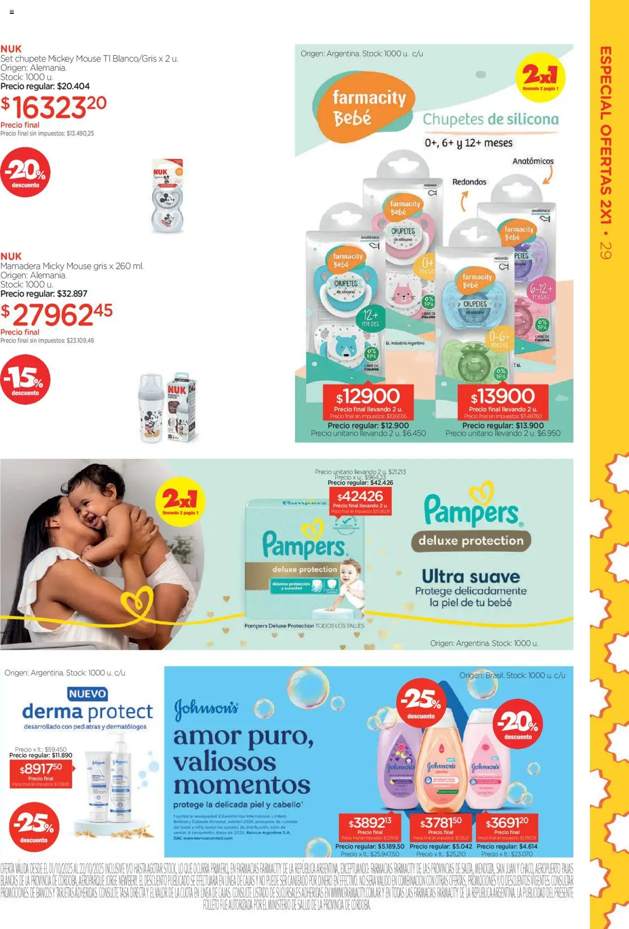 Farmacity catálogo │ válido desde el 01.10.2025 | Página: 29 | Productos: Mamadera, Mouse