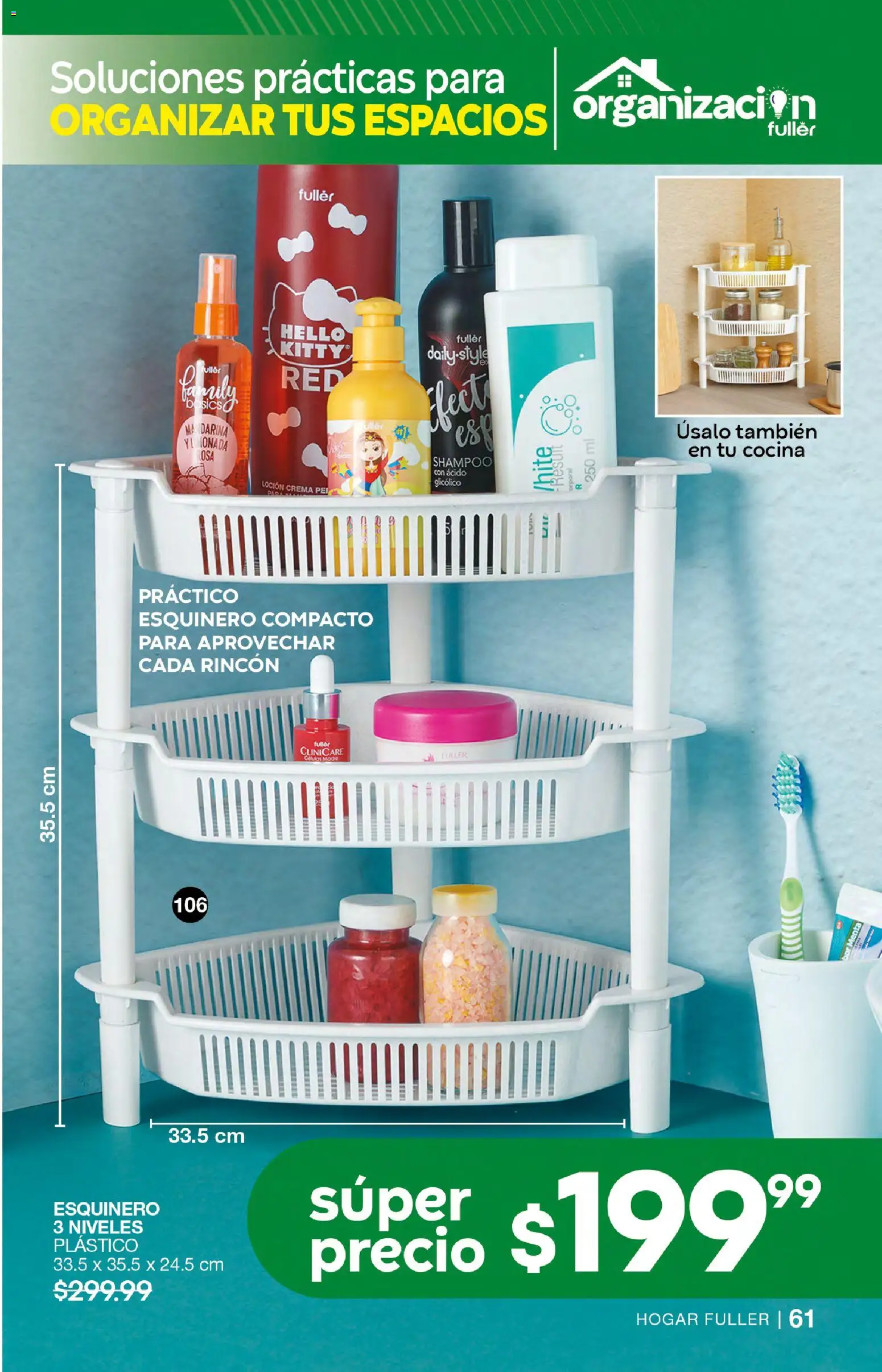 Nuevas ofertas de Fuller válidas en toda la República Mexicana desde el 10.12.2025. ¡Encuentra las mejores ofertas en Fuller campaña 18 2025! | Página: 62 | Productos: Crema, Loción, Cocina