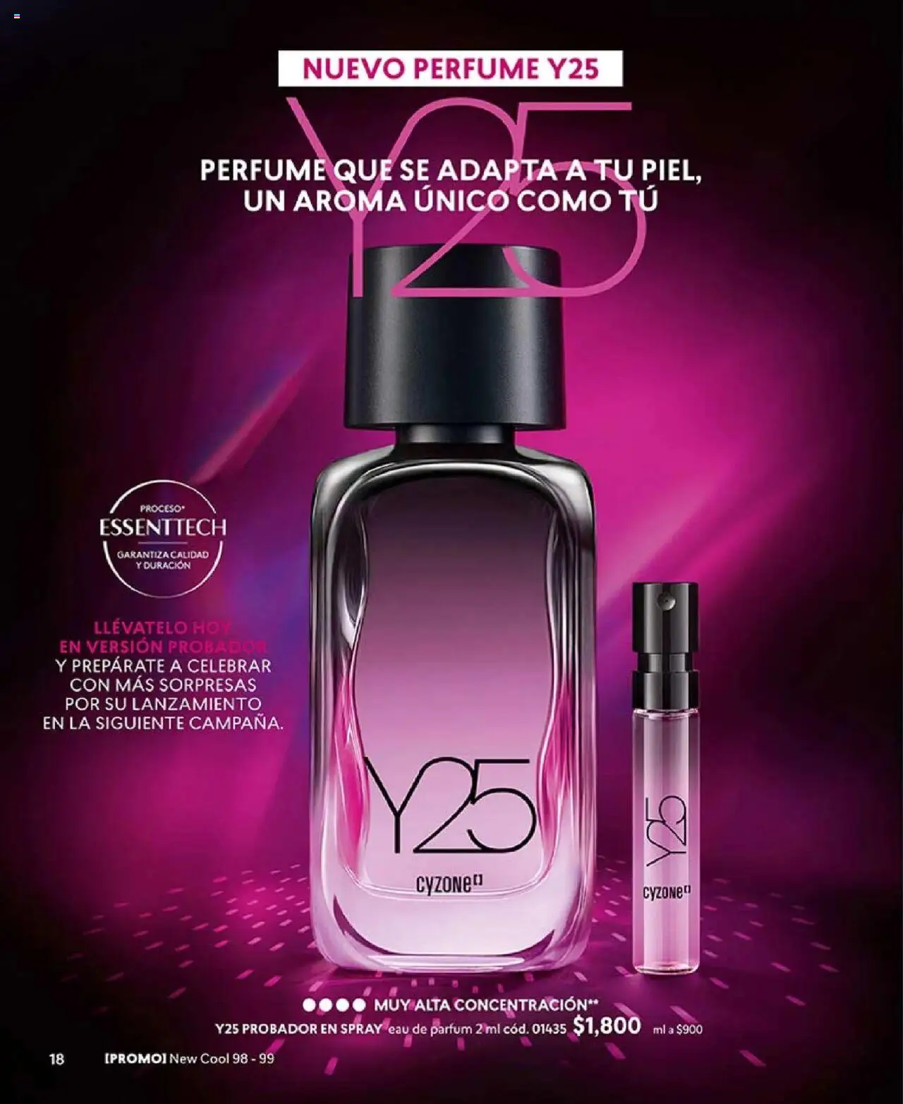 CyZone revista - valida desde el 05.05.2025 | Página: 18 | Productos: Perfume