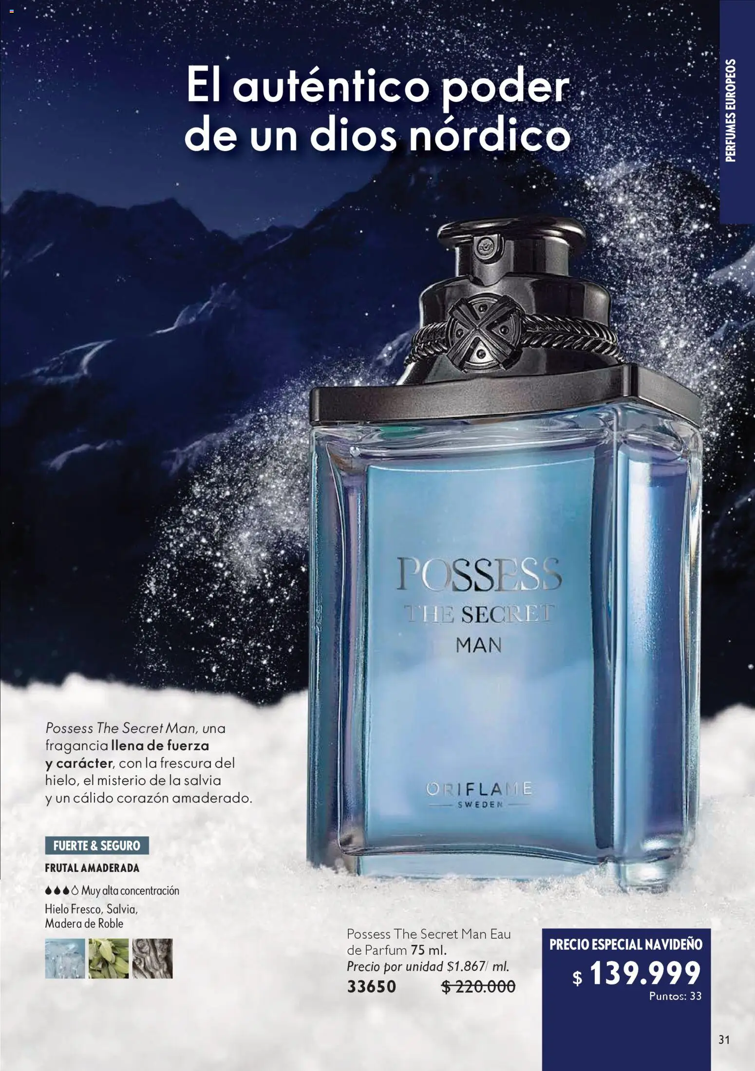 Oriflame revista - valida desde el 06.12.2025 | Página: 31 | Productos: Fragancia