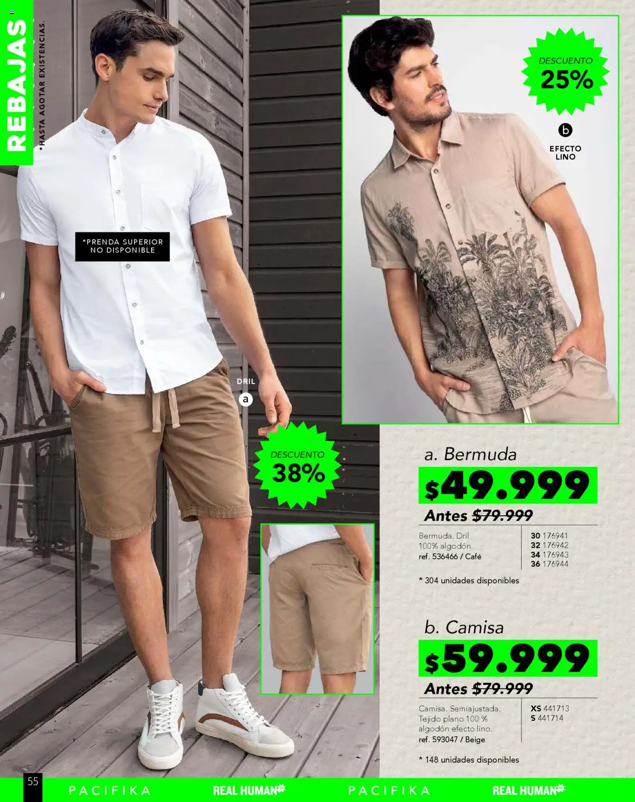 Pacifika revista - valida desde el 01.08.2025 | Página: 251 | Productos: Algodón, Bermuda, Camisa, Café