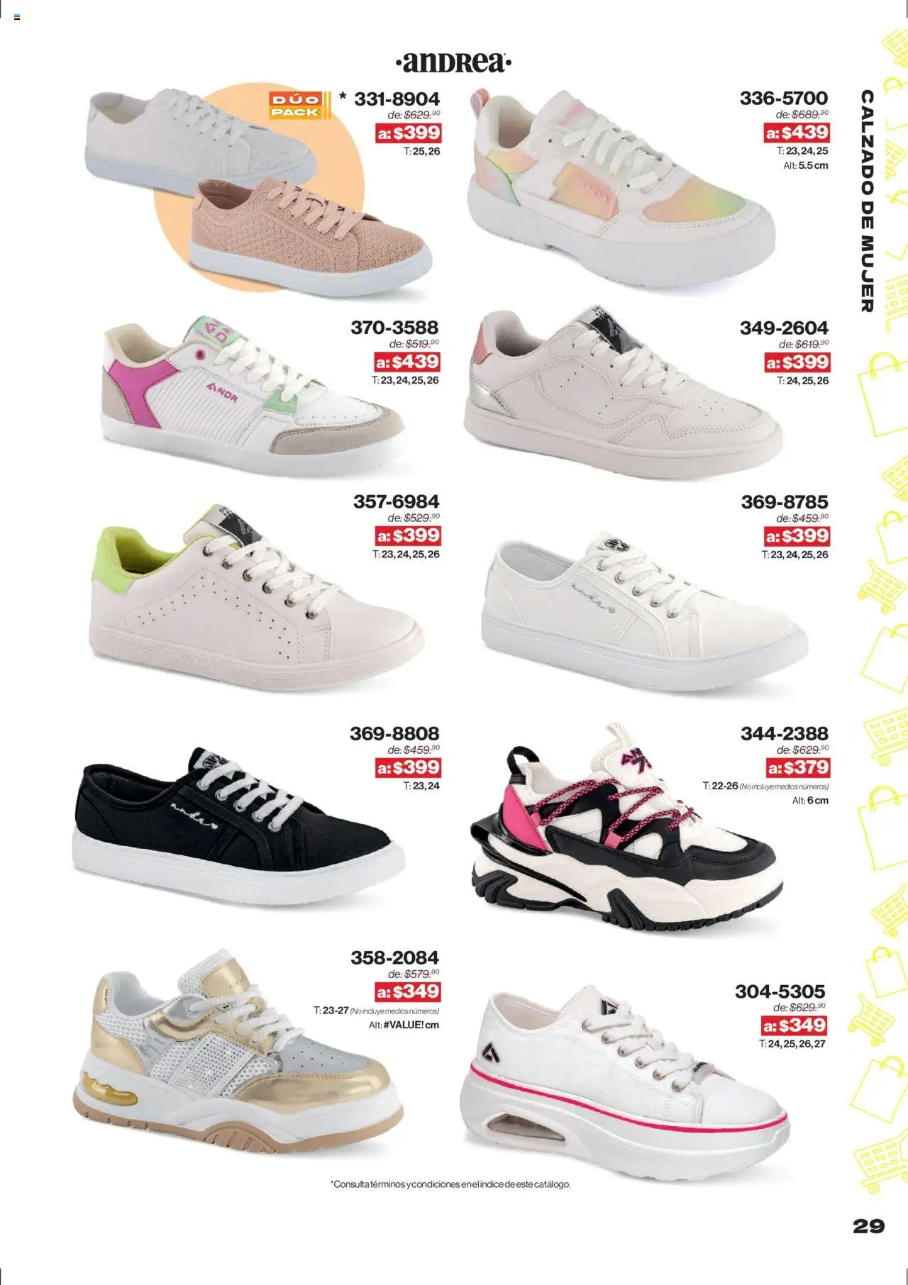 Nuevas ofertas de Andrea válidas en toda la República Mexicana desde el 10.08.2025. ¡Encuentra las mejores ofertas en Andrea - Catálogo Outlet! | Página: 29