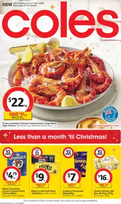 Preview of Coles Black Friday  - valid from 26.11.2025