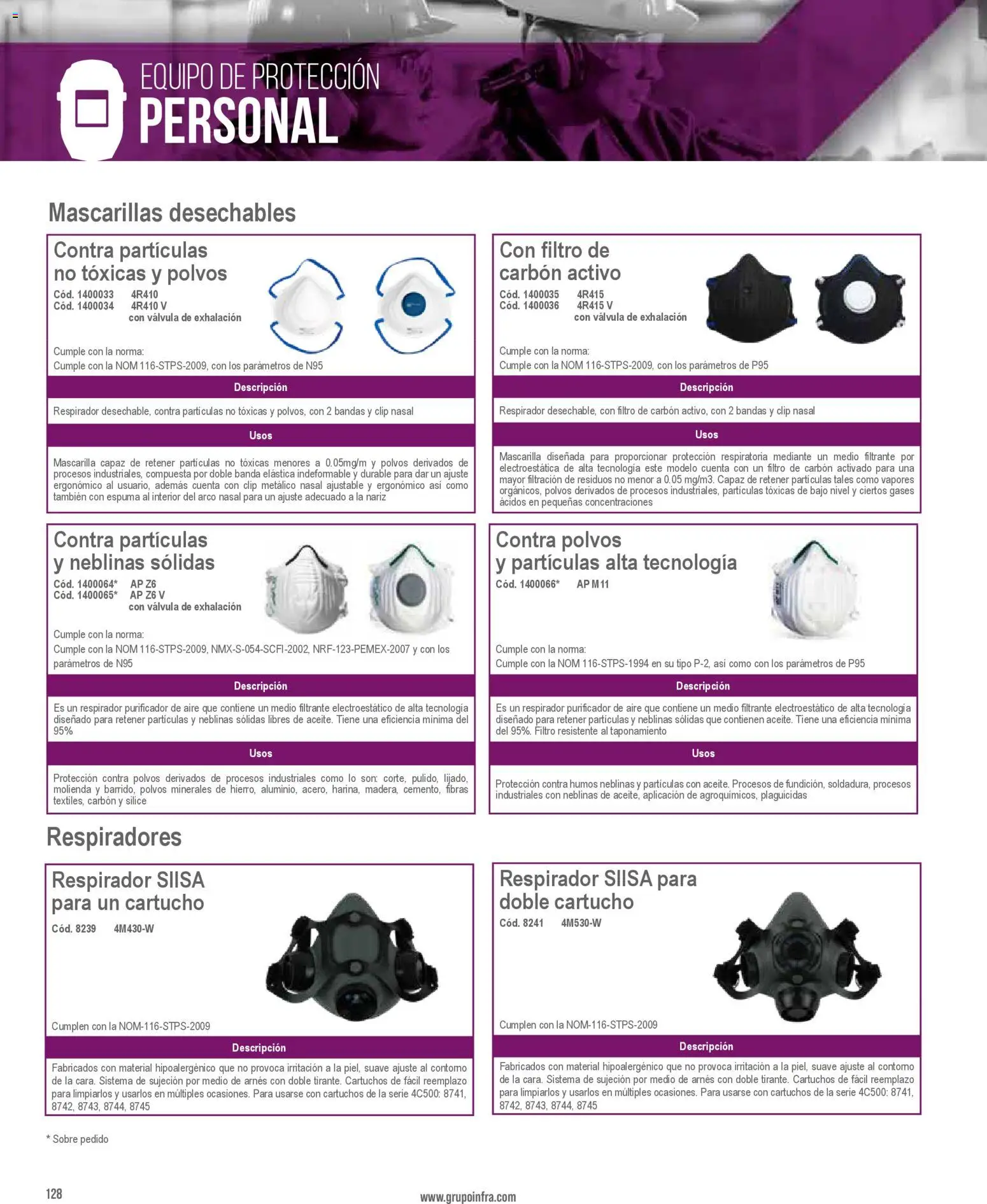 Nuevas ofertas de Infra válidas en toda la República Mexicana desde el 28.01.2026. ¡Encuentra las mejores ofertas en Infra catálogo Industrial protection! | Página: 12 | Productos: Contorno, Espuma, Purificador, Purificador de aire