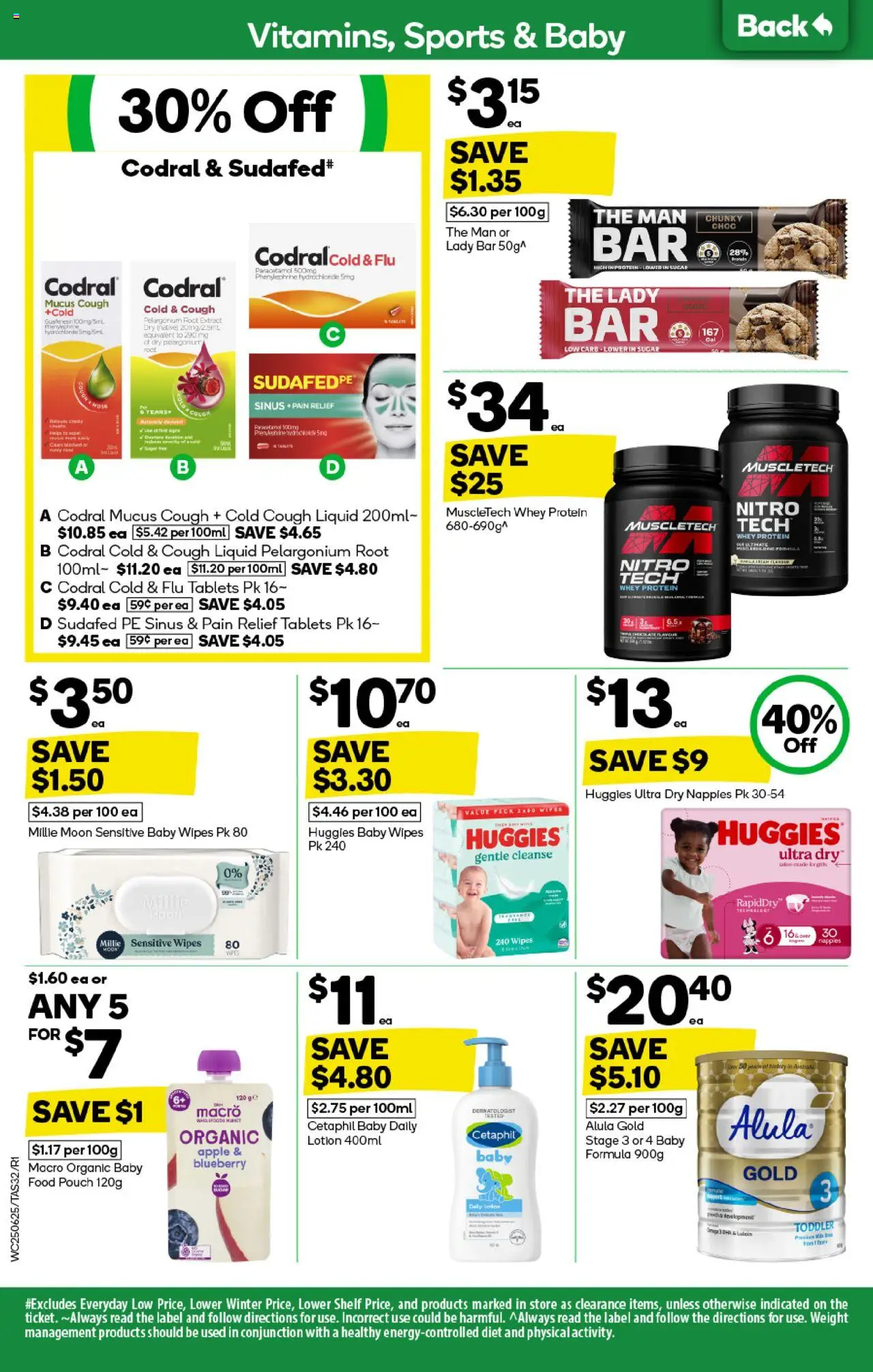 Woolworths catalogue - valid from 25.06.2025 | Page: 32 | Products: Shelf, Native, Sugar, Pain relief